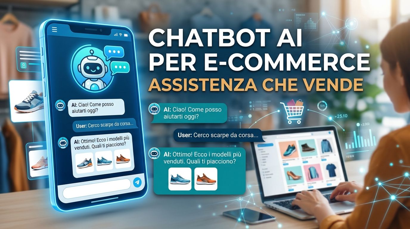 Chatbot e assistenti virtuali AI per e-commerce