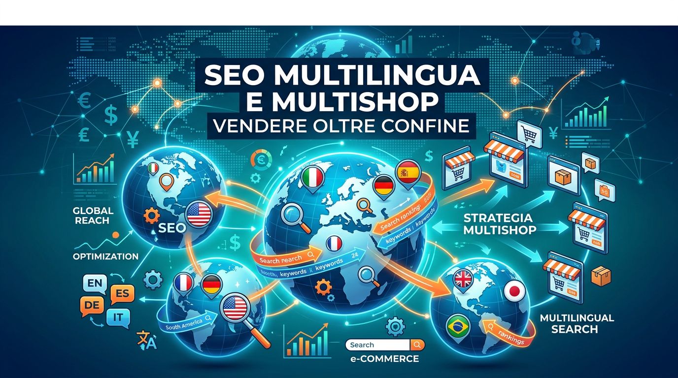 SEO multilingua e multishop per mercati internazionali
